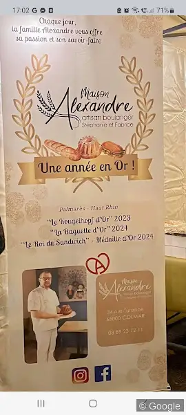 Photo 2 de Boulangerie Maison Alexandre, boulangerie à Colmar